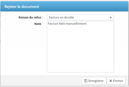 2.2.2 bouton 2 rejeter