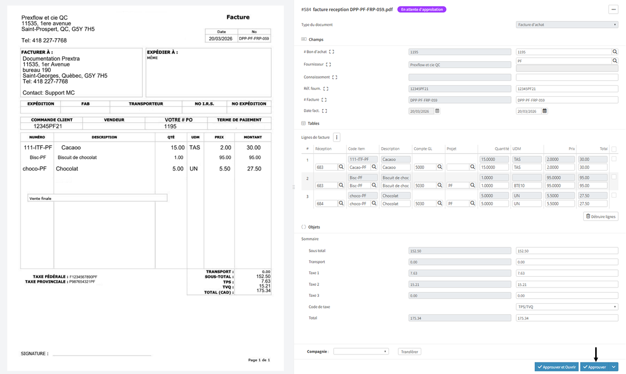 3.1 facture d'achat 2