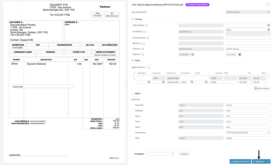 3.3 facture d'achat 2
