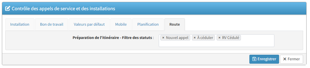 route